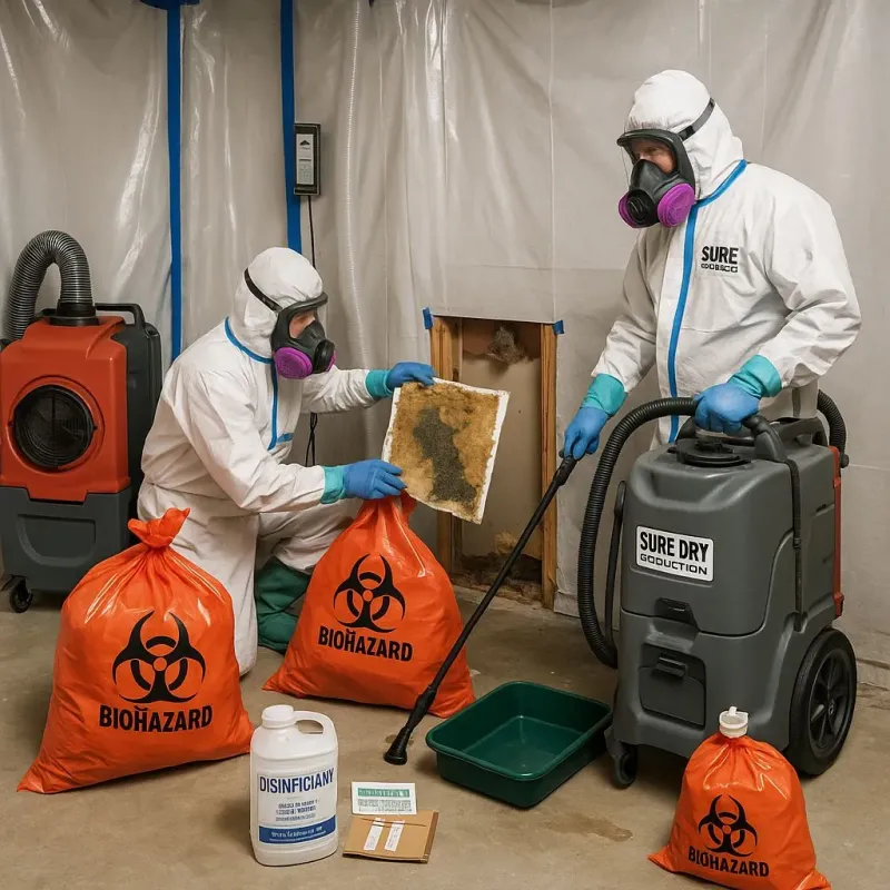 Contaminated Water Handling Protocols process in Roberts, WI