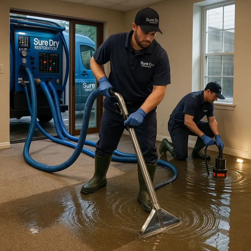 Water Extraction and Removal process in Roberts, WI